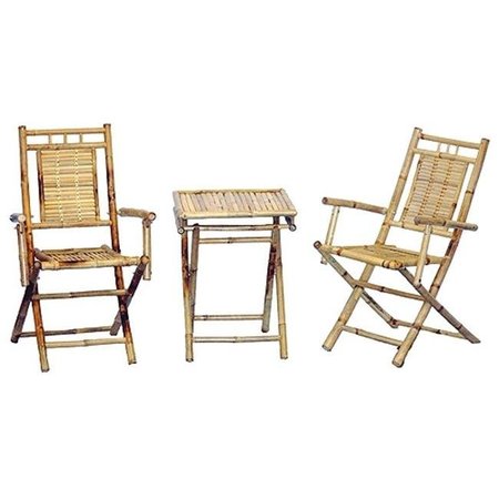 BAMBOO54 Bamboo54 5808 3 Piece Set with Short Table 5808